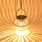 Outdoor Solar Lantern – Waterproof Green LED Solar Powered Lantern for Garden 4