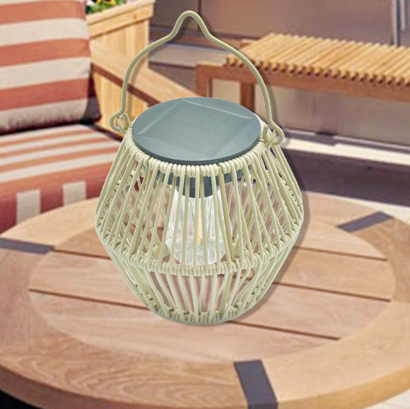 Outdoor Solar Lantern – Waterproof Green LED Solar Powered Lantern for Garden 5