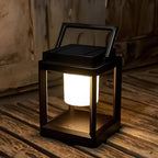 Outdoor Solar Lantern with Adjustable Brightness – Solar Powered Garden Light for Camping and Patio, IP44 Waterproof 2
