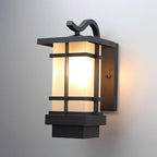 Outdoor Wall Lantern with Frosted Glass and Sturdy Frame 3