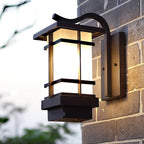 Outdoor Wall Lantern with Frosted Glass and Sturdy Frame 4