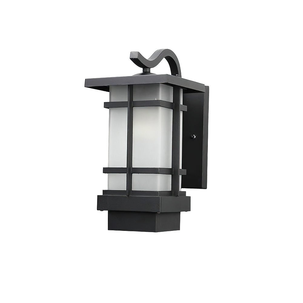 Outdoor Wall Lantern with Frosted Glass and Sturdy Frame 6