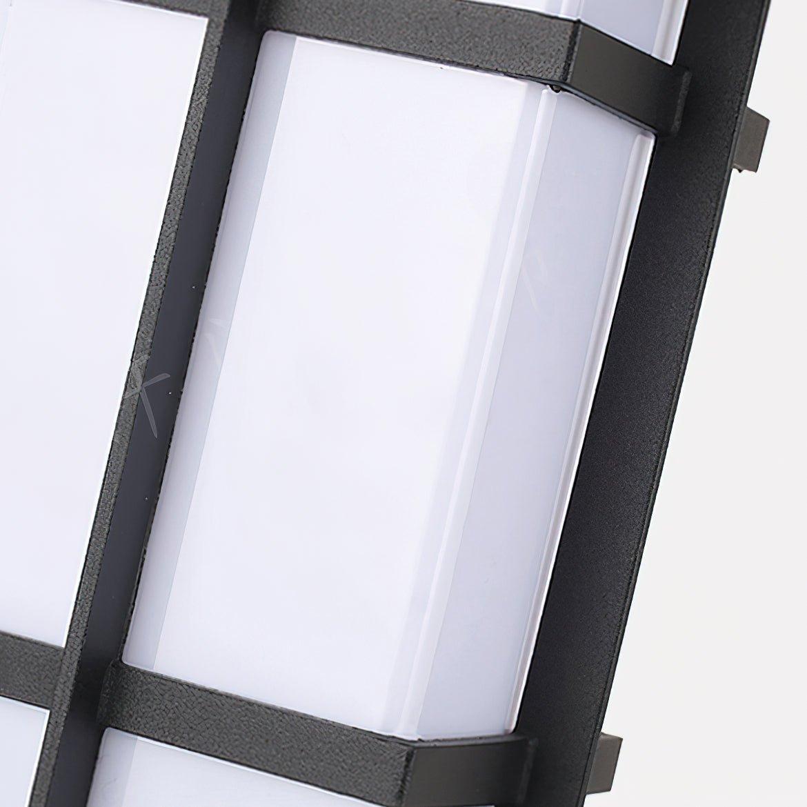 Outdoor Wall Lantern with Frosted Glass and Sturdy Frame 8