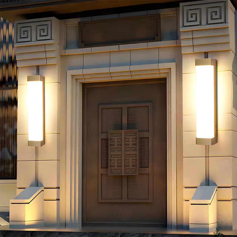 Outdoor Wall Light – Waterproof Acrylic Exterior Wall Lantern for Patios and Gardens 4