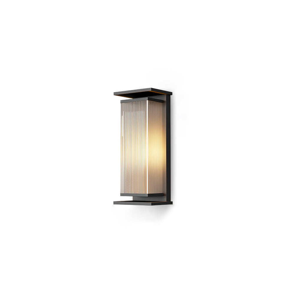 Outdoor Wall Light with Integrated LED and Dimmable Options - IP65 Moisture Resistant 0