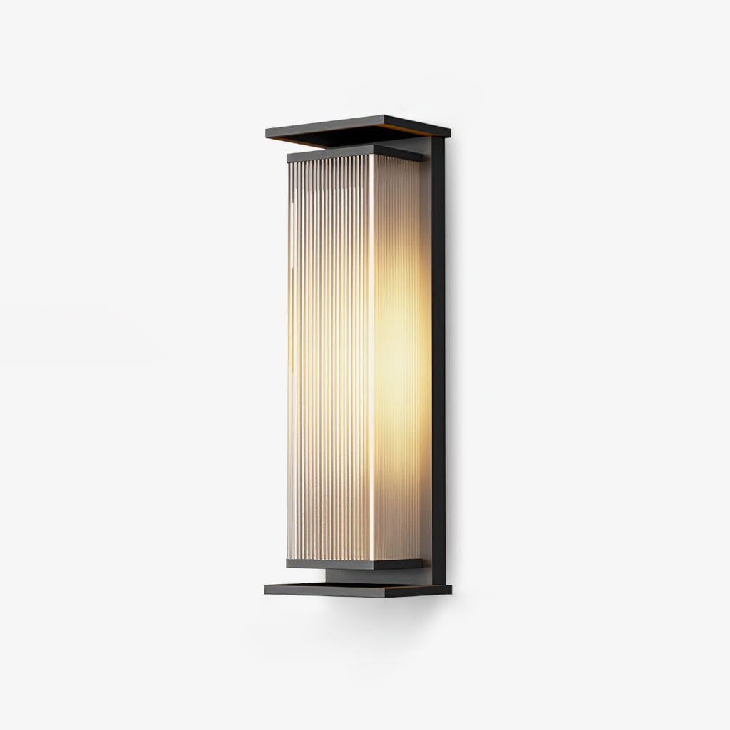 Outdoor Wall Light with Integrated LED and Dimmable Options - IP65 Moisture Resistant 1