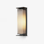Outdoor Wall Light with Integrated LED and Dimmable Options - IP65 Moisture Resistant 1