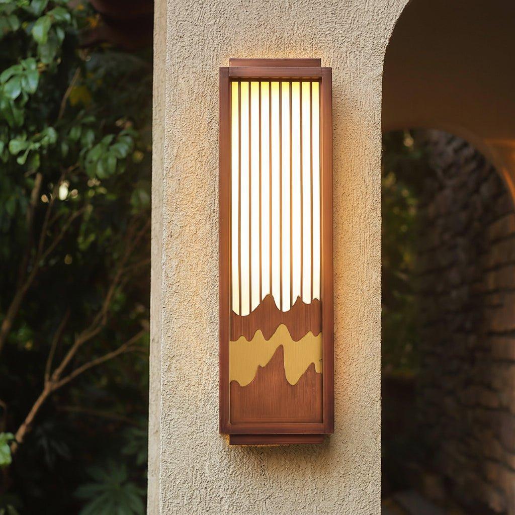 Outdoor Wall Light with Weather-Resistant Design and Integrated LED 1