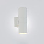 Outdoor Wall Sconce Up Down LED Cylinder Waterproof IP44 Patio Garden Home Decor - Stack & Clear 0