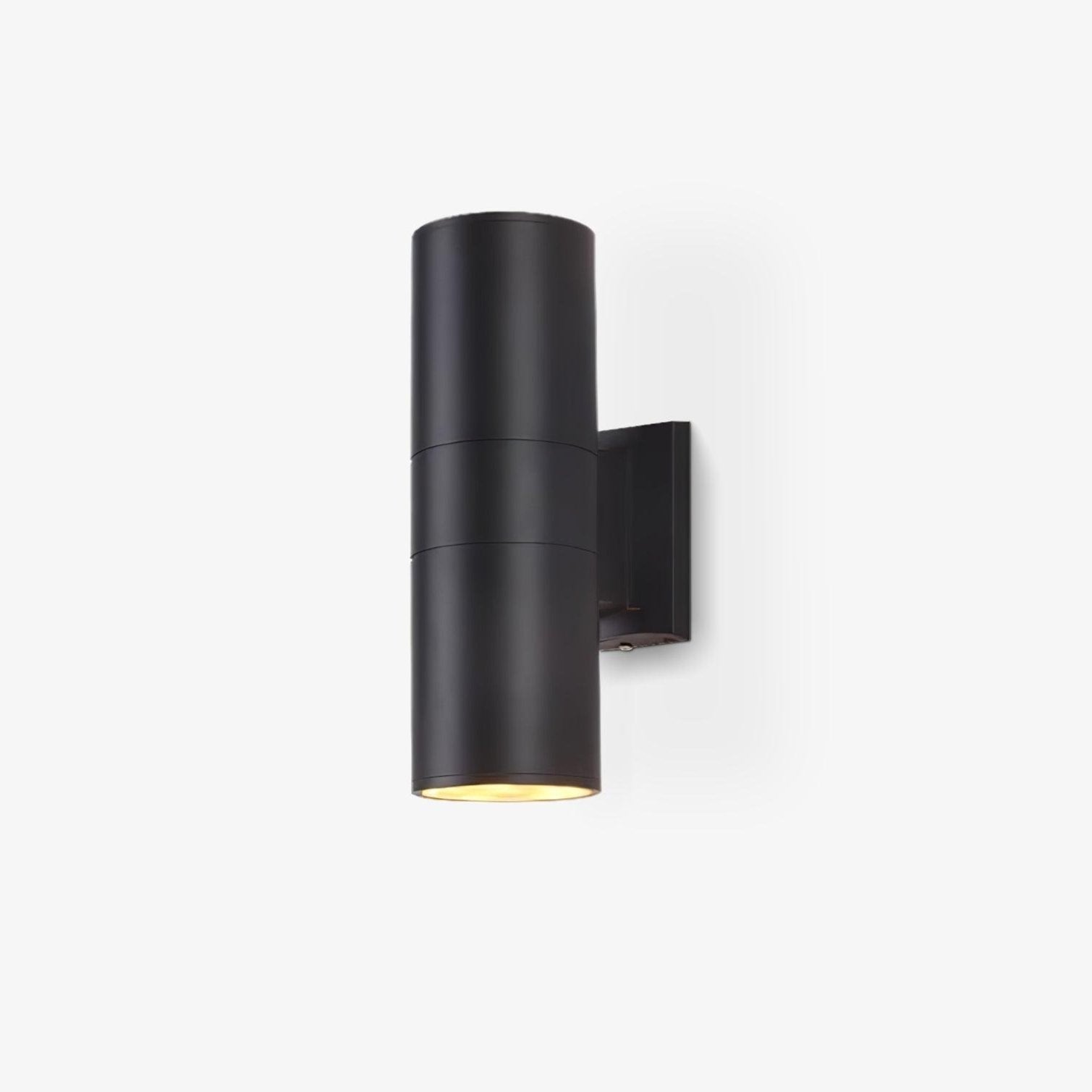 Outdoor Wall Sconce Up Down LED Cylinder Waterproof IP44 Patio Garden Home Decor - Stack & Clear 1