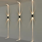 Outdoor Wall Sconce Up Down LED Cylinder Waterproof IP44 Patio Garden Home Decor - Stack & Clear 5