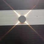 Outdoor Waterproof LED Wall Lantern - Modern Square/Round Exterior Wall Light 7