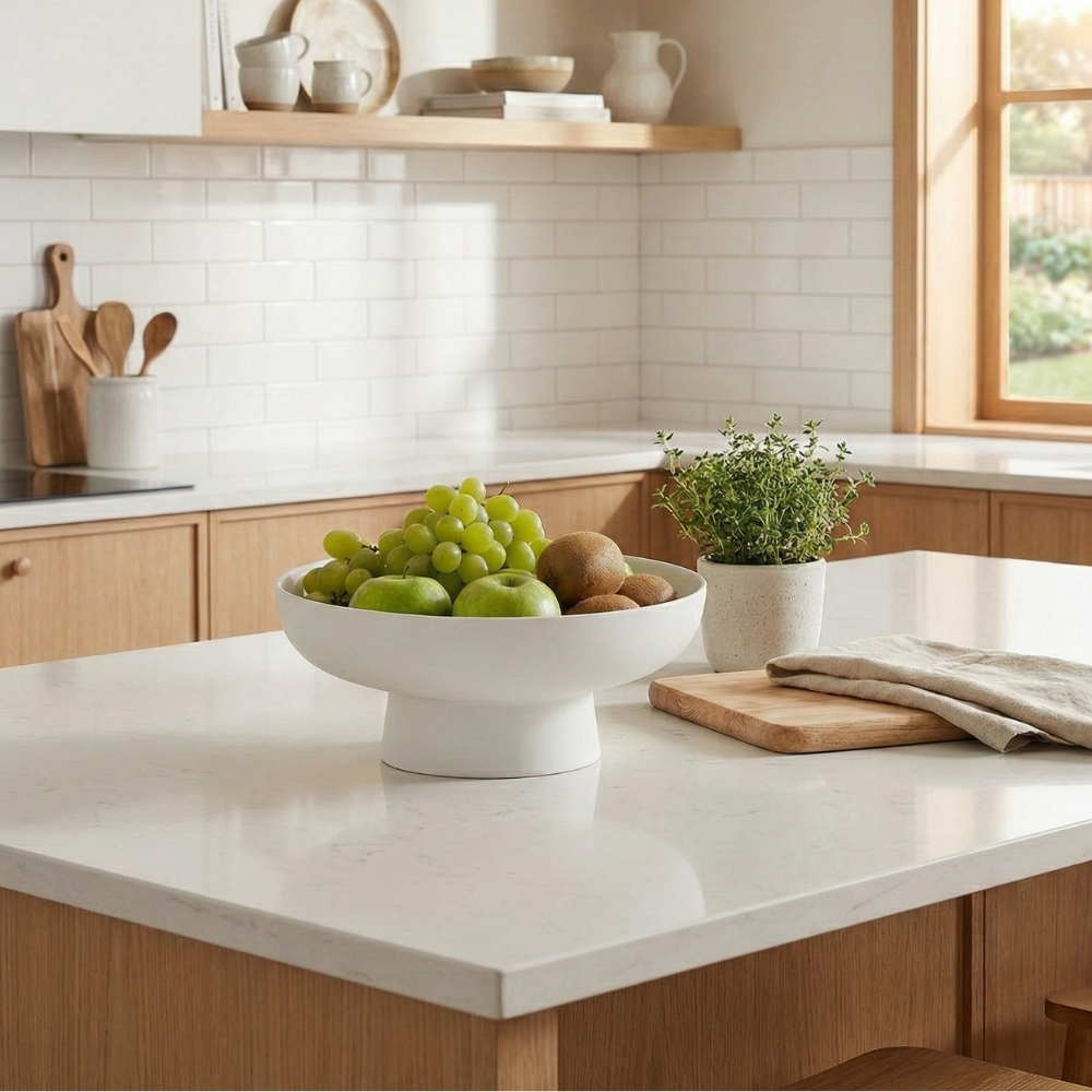 PP Fruit Bowl - Stylish Design with Integrated Drainage 18