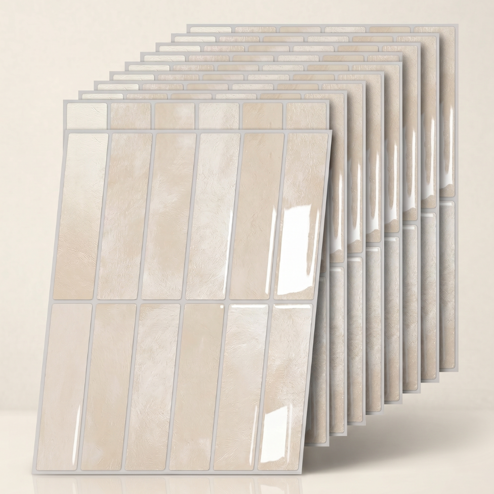 Peel and Stick Wall Tiles - 3D Effect for Kitchen & Bathroom 84