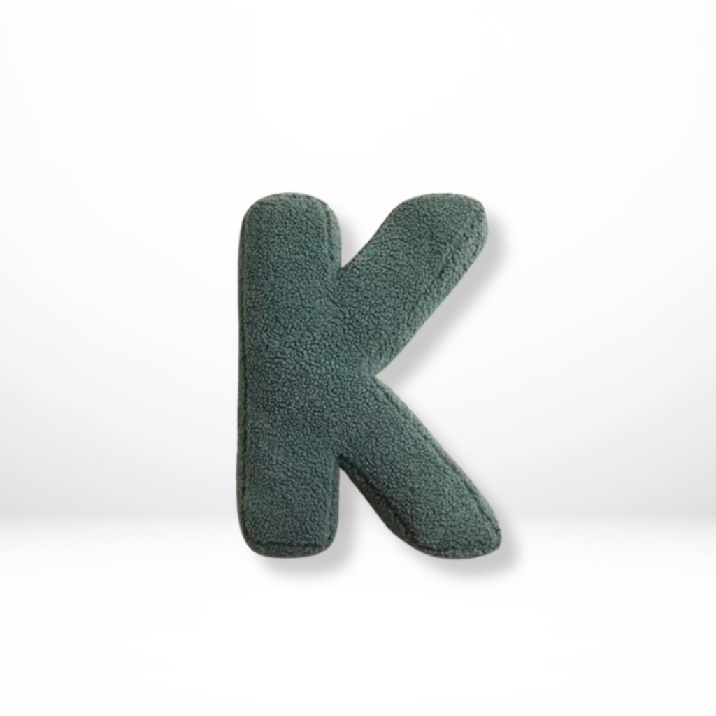 Personalized Velvet Alphabet Cushion – Decorative Pillow for Unique Home Decor, Soft Throw Pillow in All Letters A to Z 25