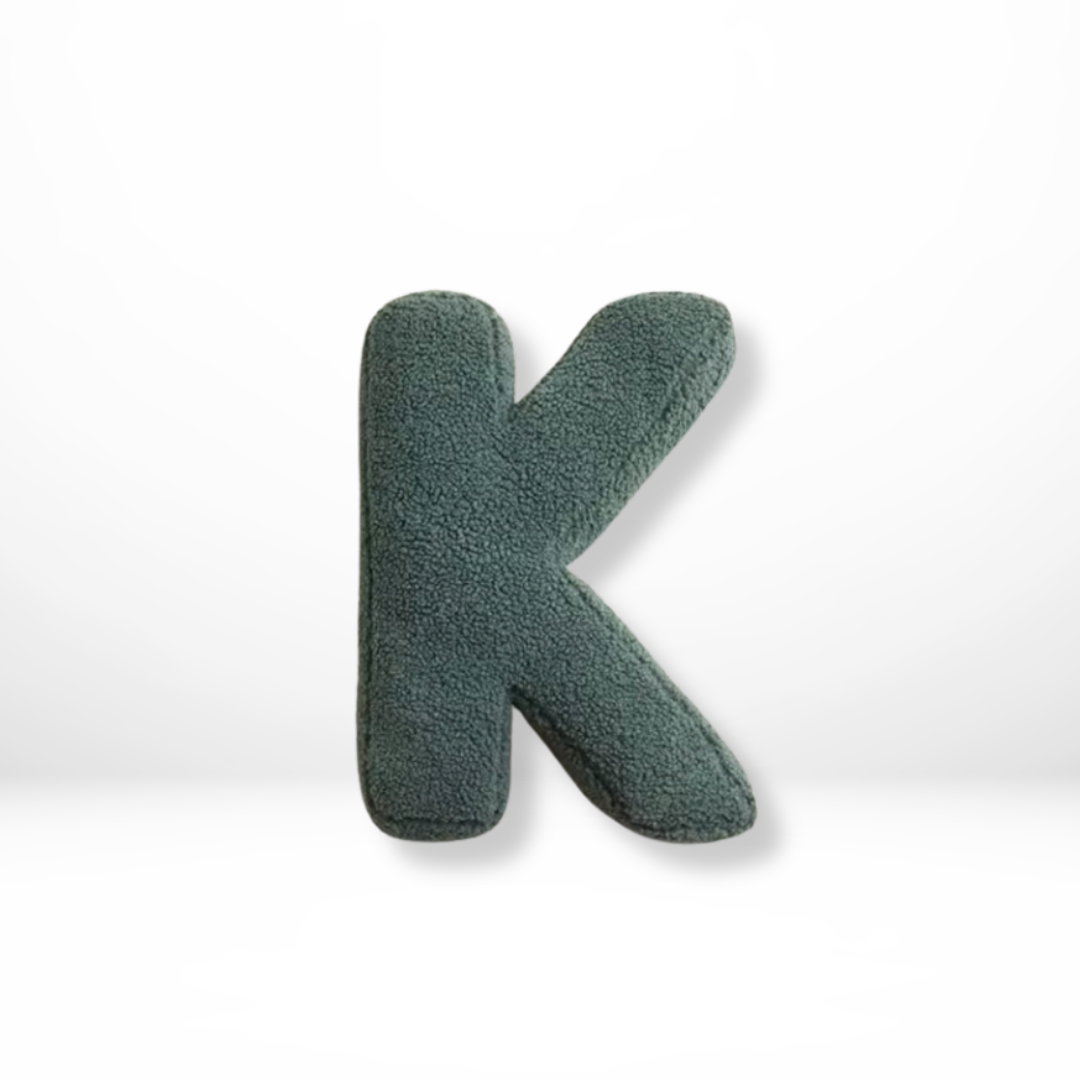 Personalized Velvet Alphabet Cushion – Decorative Pillow for Unique Home Decor, Soft Throw Pillow in All Letters A to Z 25