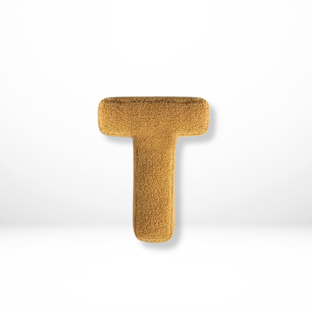 Personalized Velvet Alphabet Cushion – Decorative Pillow for Unique Home Decor, Soft Throw Pillow in All Letters A to Z 29