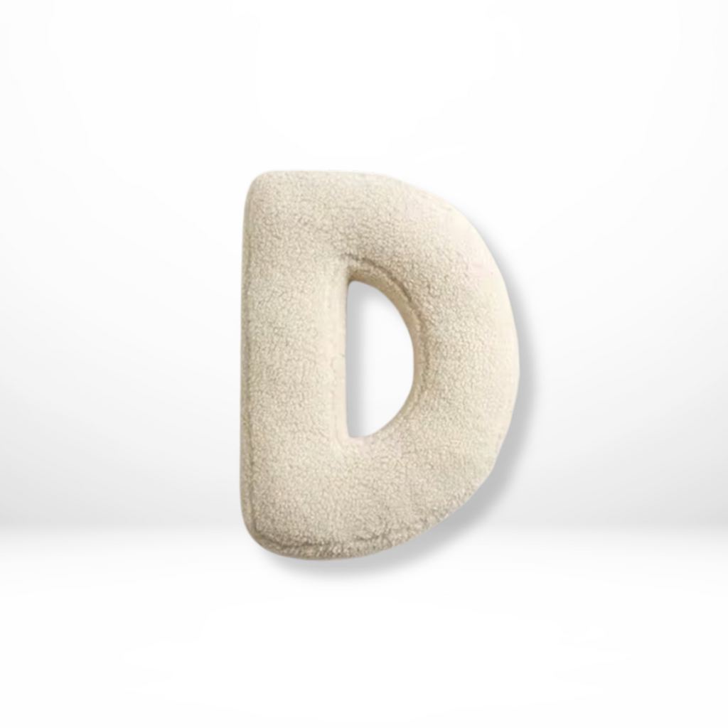 Personalized Velvet Alphabet Cushion – Decorative Pillow for Unique Home Decor, Soft Throw Pillow in All Letters A to Z 7