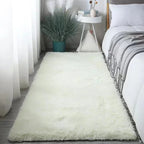 Plush Faux Fur Area Rug – Soft Washable Living Room Rug with Anti-Slip Backing, Polyester, Multiple Sizes 2