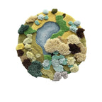 Plush Green Rug – Handcrafted Soft Carpet with Anti-Slip Backing and Waterproof Features – Various Sizes Available 0