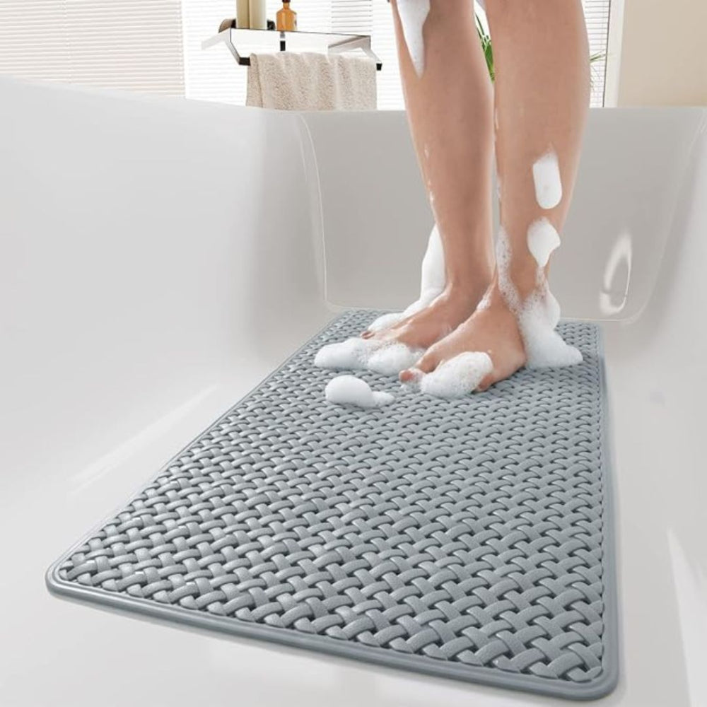  Plush Non-Slip Bath Mat - Microfiber 0