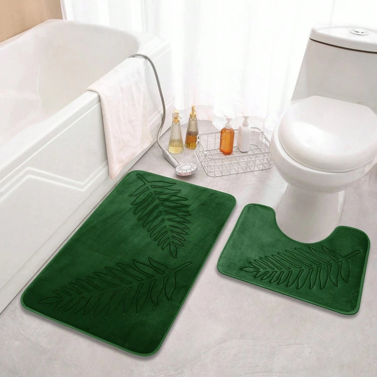 Plush Non-Slip Bath Mat Faux Fur 0