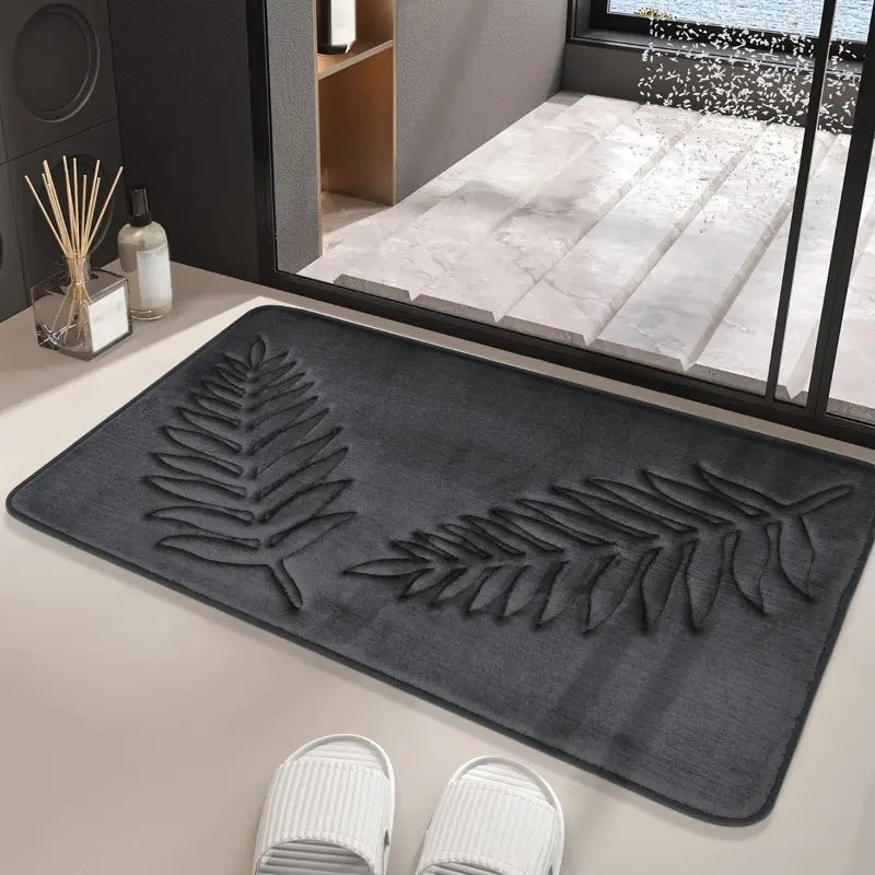Plush Non-Slip Bath Mat Faux Fur 4