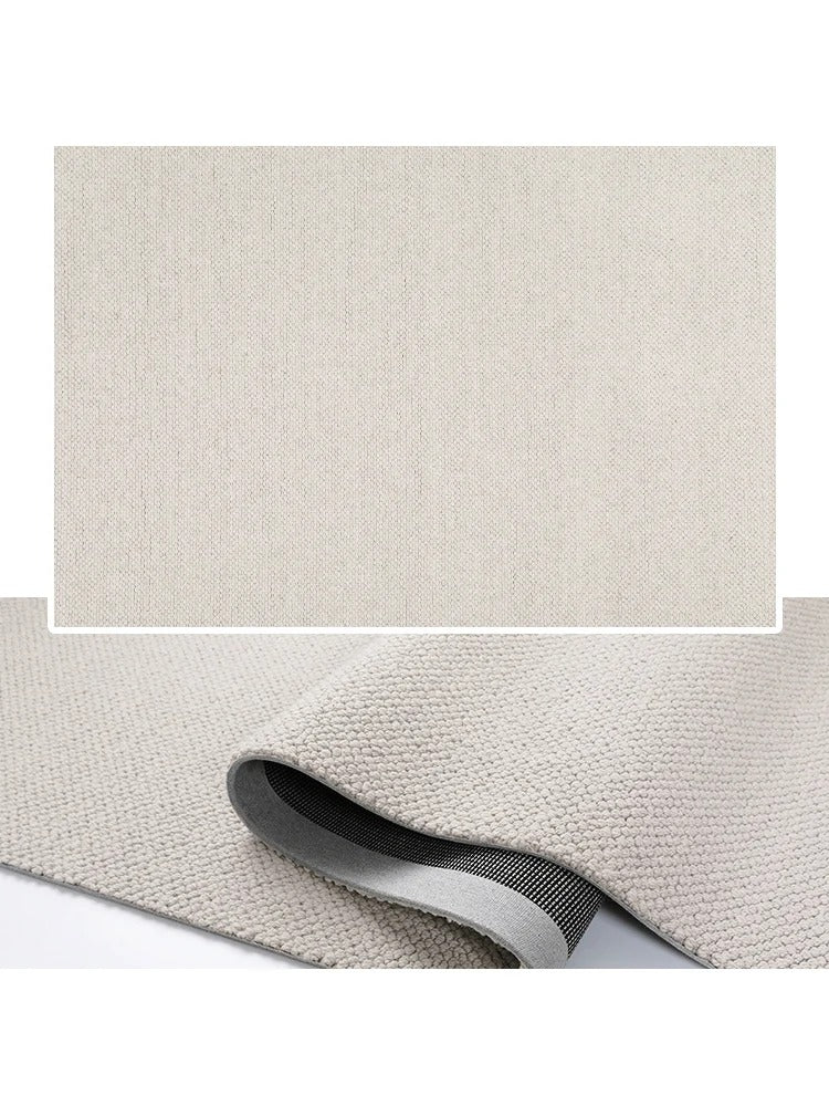 Plush Solid Color Area Rug - New Zealand Wool Blend, Modern Design, Custom Sizes Available 0