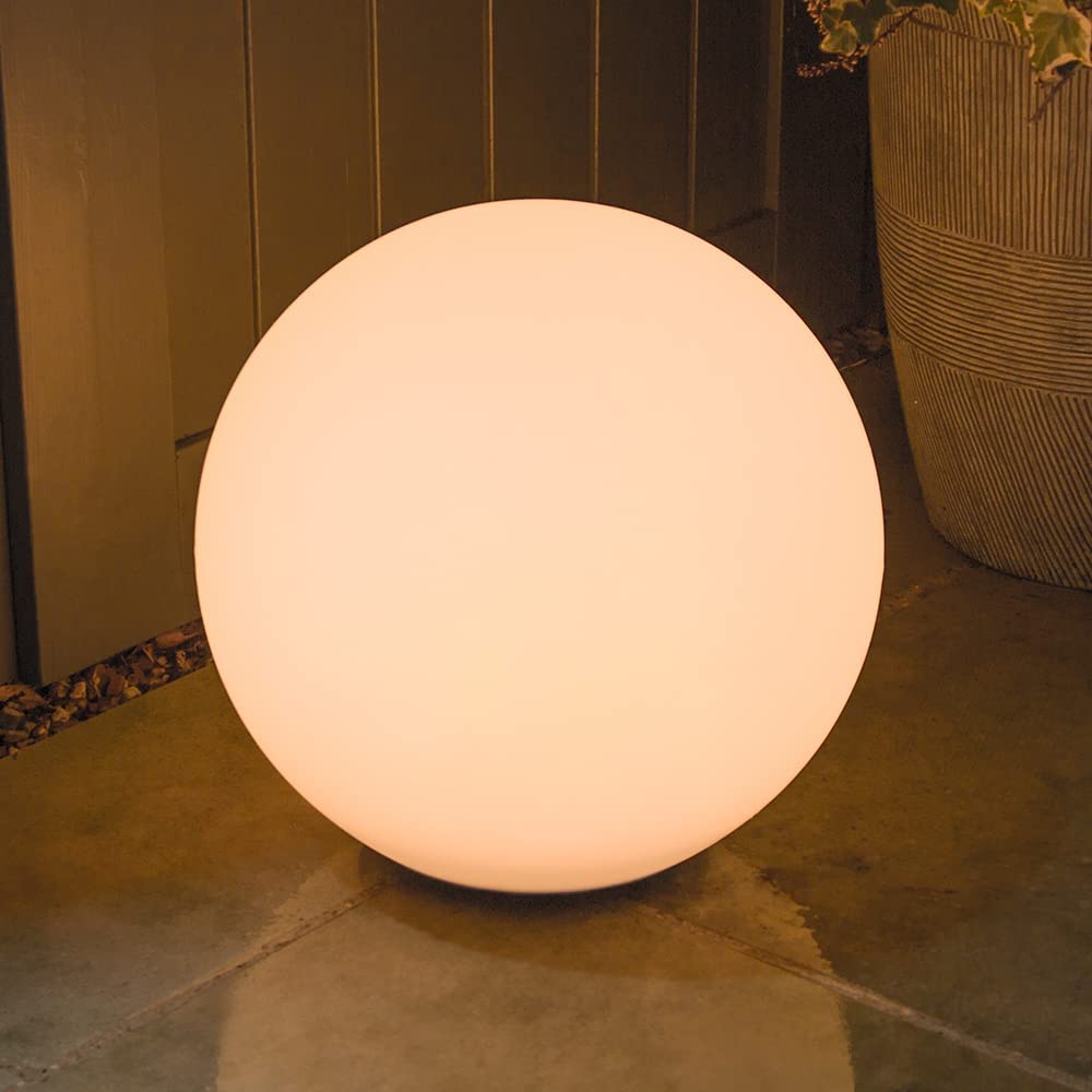 Portable Outdoor LED Garden Lamp with Remote Control – 16 Color Options, Weather-Resistant Spherical Lantern 3