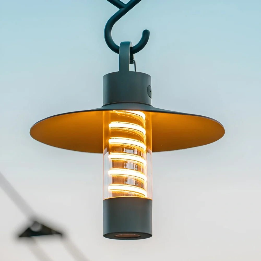 Portable Outdoor Lighting with Adjustable Tripod and Customizable Lampshades – Waterproof, Long Battery Life, Ideal for Camping and Hiking 6