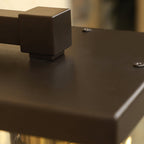 Retro Glass Outdoor Wall Lamp – Weatherproof Aluminum Outdoor Wall Sconce for Garden and Patio Lighting 6