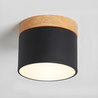 Scandinavian Ceiling Light Wood Metal Adjustable Beam  0