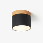 Scandinavian Ceiling Light Wood Metal Adjustable Beam  1