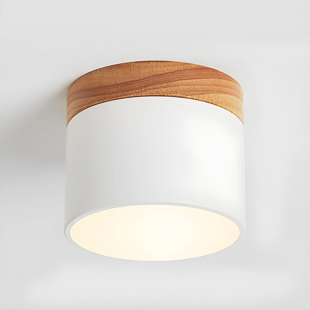 Scandinavian Ceiling Light Wood Metal Adjustable Beam  10