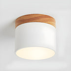 Scandinavian Ceiling Light Wood Metal Adjustable Beam  10