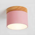 Scandinavian Ceiling Light Wood Metal Adjustable Beam  11