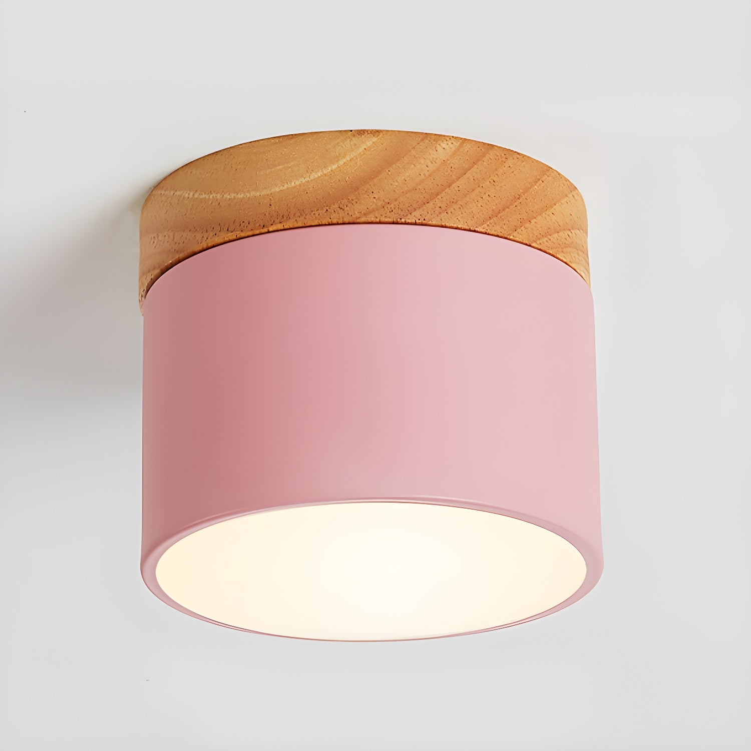Scandinavian Ceiling Light Wood Metal Adjustable Beam  11