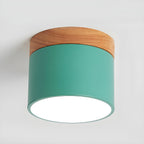 Scandinavian Ceiling Light Wood Metal Adjustable Beam  14