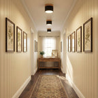 Scandinavian Ceiling Light Wood Metal Adjustable Beam  7
