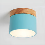 Scandinavian Ceiling Light Wood Metal Adjustable Beam  9