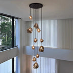 Scandinavian Chandelier Light Adjustable Alloy Modern Design 1