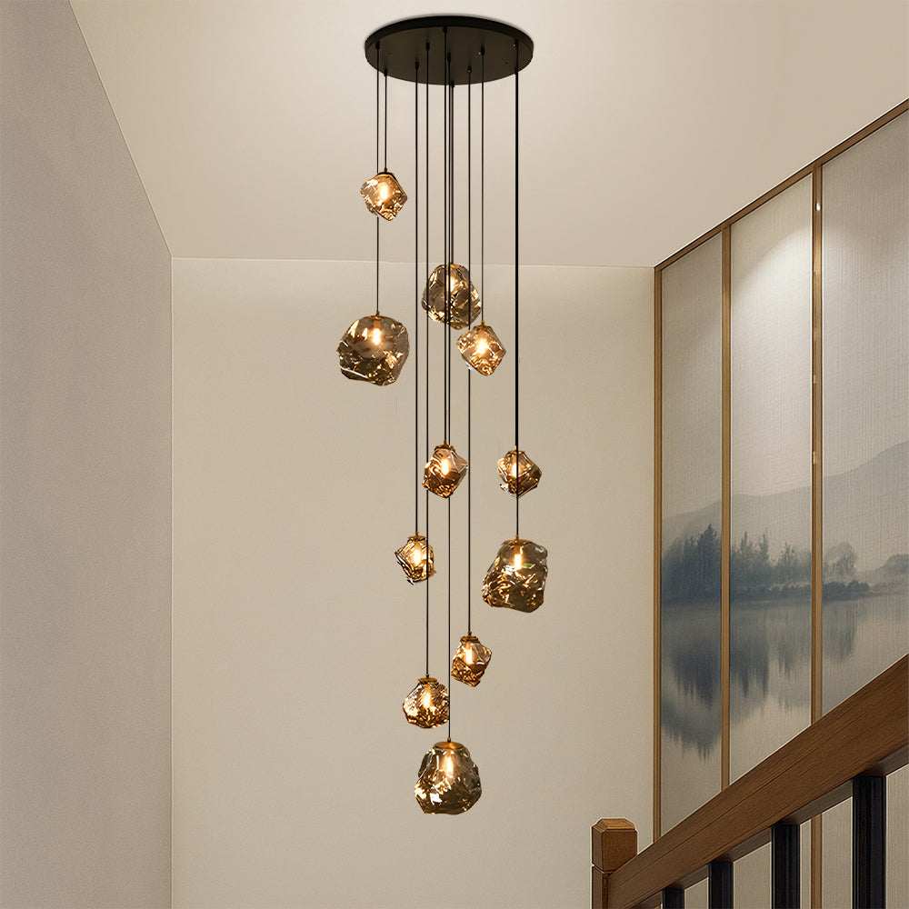 Scandinavian Chandelier Light Adjustable Alloy Modern Design 4