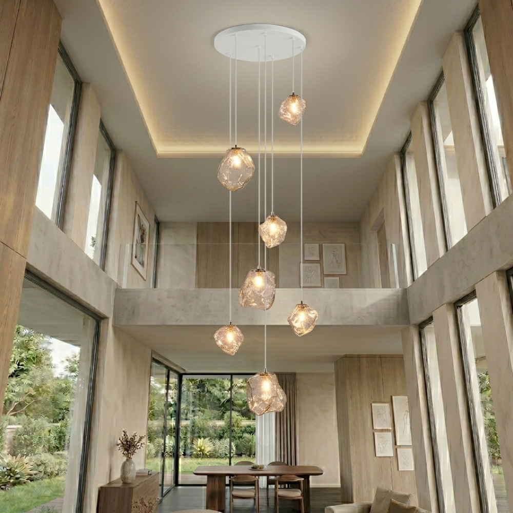 Scandinavian Chandelier Light Adjustable Alloy Modern Design 81