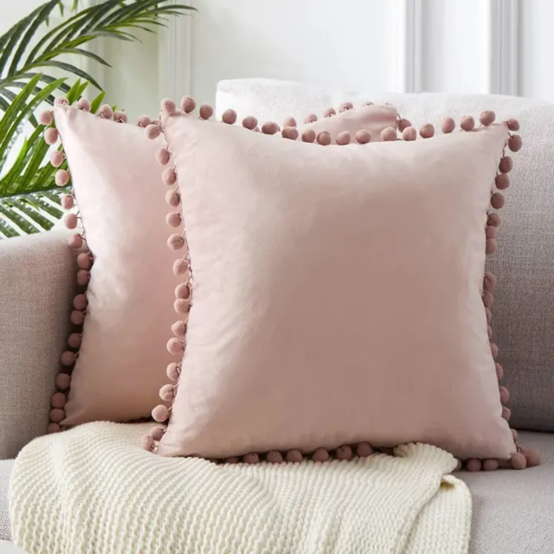 Scandinavian Decorative Cushion Cover - Soft Polyester and Cotton Throw Pillow for Couch, 45 x 45 cm 3