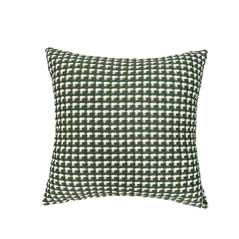 Scandinavian Decorative Throw Pillow Cover in Contrasting Colors – 45cm x 45cm, Modern Couch Accent Pillow 9