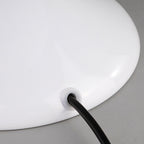 Scandinavian Floor Lamp with Cream Acrylic Shade – 1-Light Standing Lamp for Bedroom 8