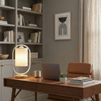 Scandinavian Style Solid Wood Table Lamp – Modern 1-Light Bedside Lamp for Bedroom or Living Room 16