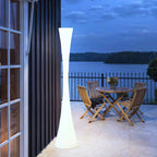 Sculptural Modern Floor Lamp with Dual Power Options – Weatherproof Indoor and Outdoor Lighting, Dimmable with Remote Control 2
