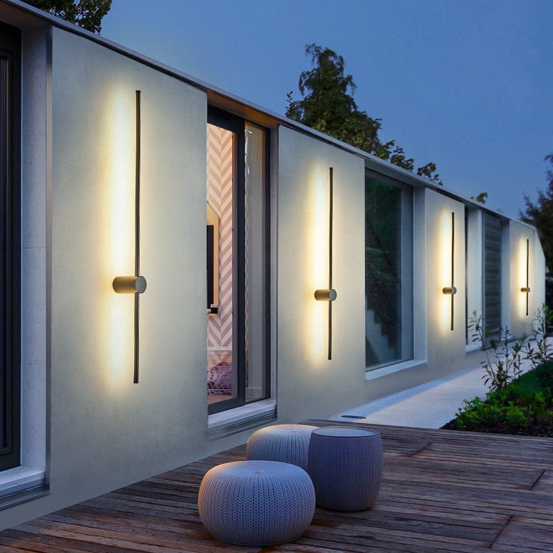 Sleek LED Outdoor Wall Lights – Weatherproof Garden Lamp for Modern Elegance, Available in 60cm and 100cm Sizes 0