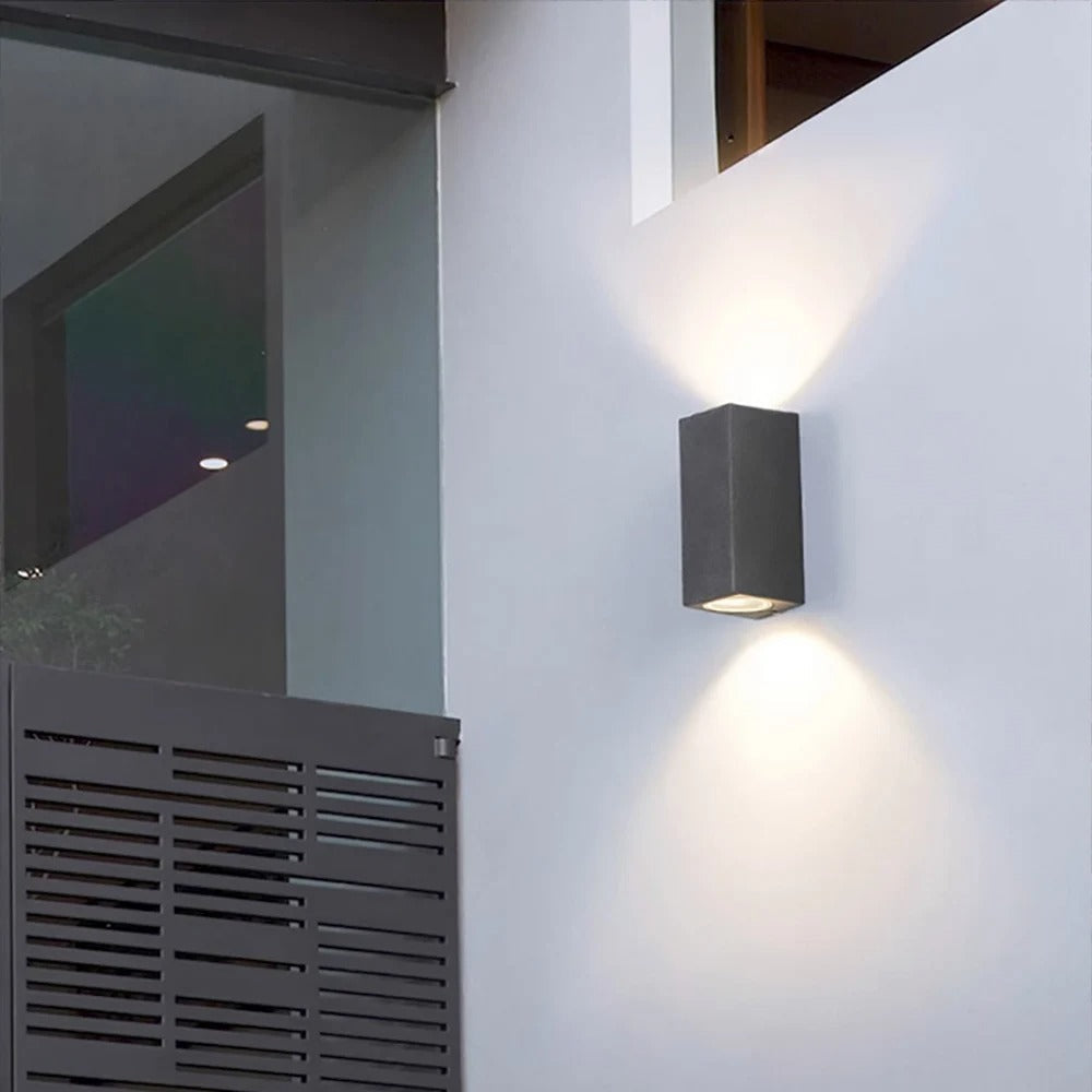 Sleek LED Wall Lamp – Waterproof Dual Light Outdoor Wall Sconce for Indoor Use 1